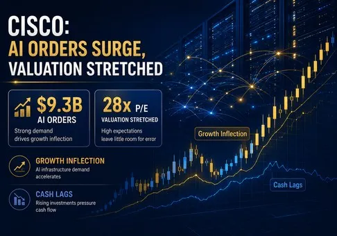 Cisco Systems (CSCO) Equity Research Report - AI Networking Is Accelerating, but 33x Earnings Leaves Little Margin for Execution