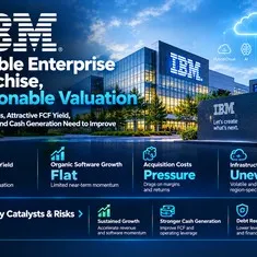 國際商業機器公司（IBM）股票研究報告－7% 現金收益率支撐價值，但核心軟體業務必須復甦